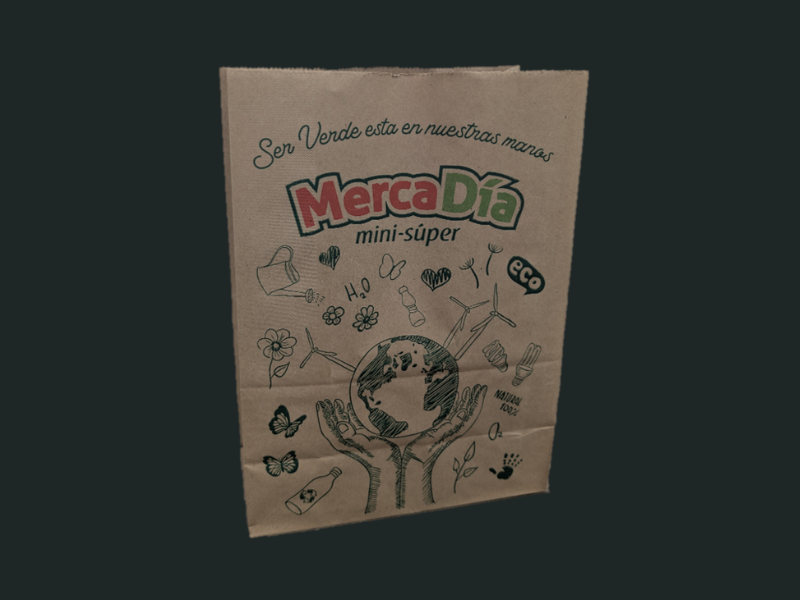 Bolsa personalizada para minisúper